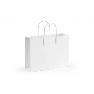 White Chic Tote Magazine Rack