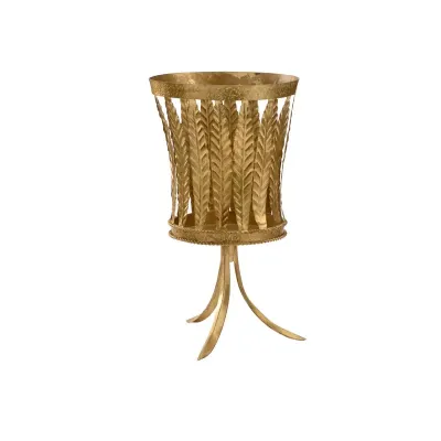 Curtis Fern Planter Gold