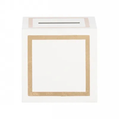 Ibiza Tissue Box Gold