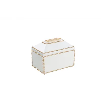 Chic Studded Box White