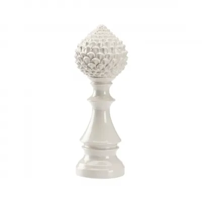 Artichoke Finial Gray Large