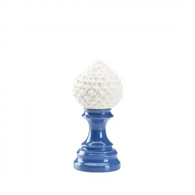 Artichoke Finial Blue Small