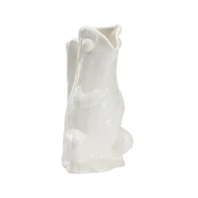 Frog Pitcher White