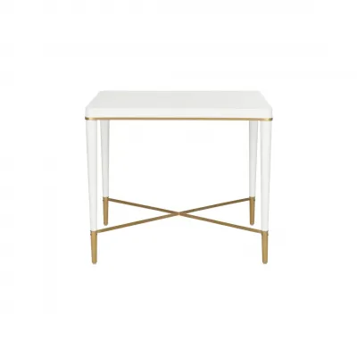 Hamlet End Table White