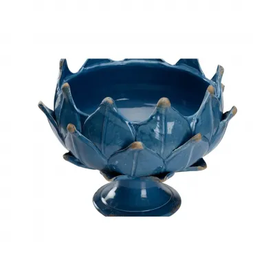 Leaf Vase Blue