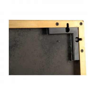 Madison Marbleized Mirror Brass