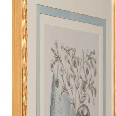 Besler Botanicals in Willow Blue I