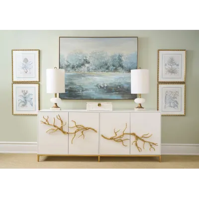 Besler Botanicals in Willow Blue IV