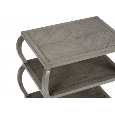 Kate Tiered Table- Gray