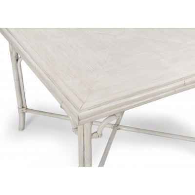 Boca Whitewashed Game Table