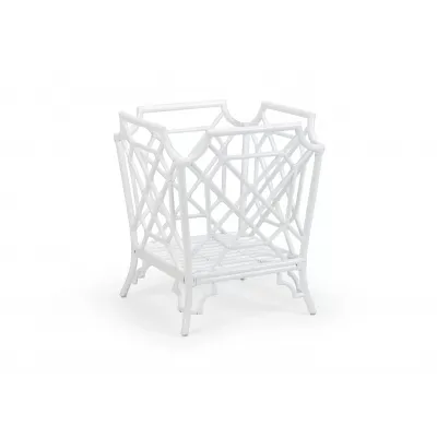 Wild Palm Planter White