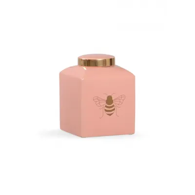 Bee Gracious Ginger Jar Coral