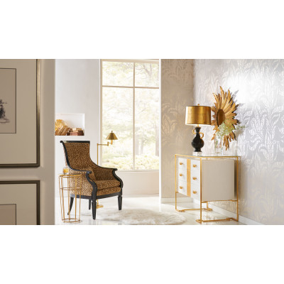 Ashbourne Gold Floor Lamp