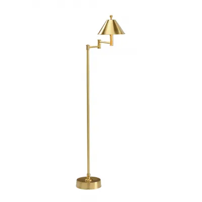 Ashbourne Gold Floor Lamp