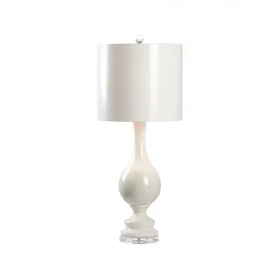 Chantilly Lace Lamp White Shade