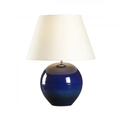 Blue Blazes Table Lamp