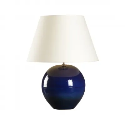 Blue Blazes Table Lamp