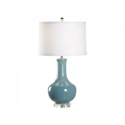 Eva Teal Lamp