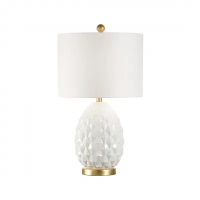 Olivia White Lamp