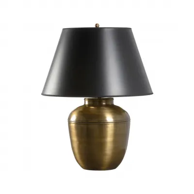 Vaughan Antique Brass Lamp