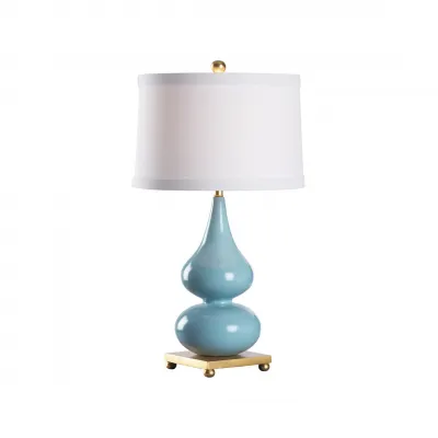 Whitney Sky Blue Lamp