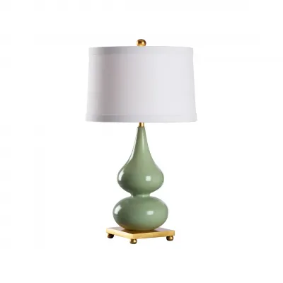 Whitney Laurel Green Lamp