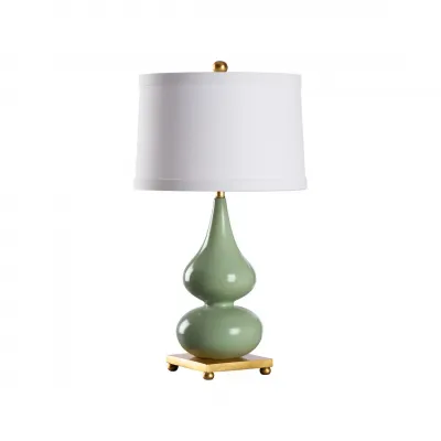Whitney Laurel Green Lamp
