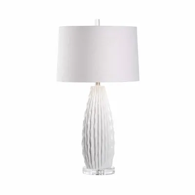 Saguaro Lamp White