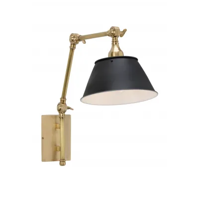 Franklin Arm Sconce Brass