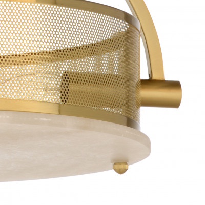 Moon Ceiling Light Brass
