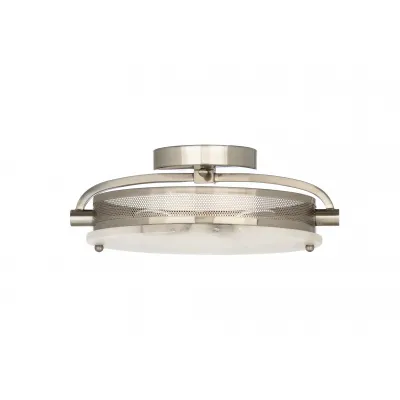 Moon Flush Mount Nickel
