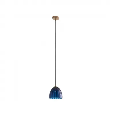 Caterina Blue Avio Single Pendant