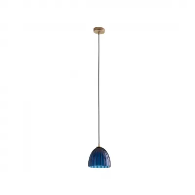 Caterina Blue Avio Single Pendant