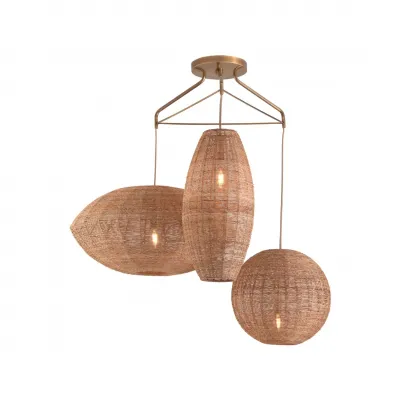 Teague Triple Pendant
