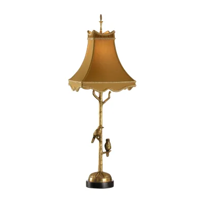 Twin Sparrows Lamp