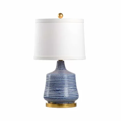 Beehive Lamp Blue