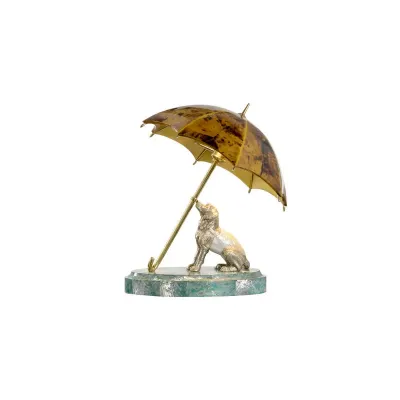 Dog And Umbrella Lamp