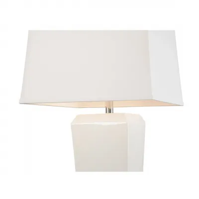 Albion Table Lamp White