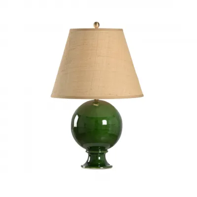 Sphere Green Table Lamp