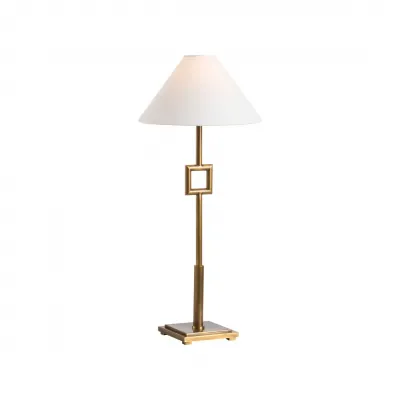 Overhill Aged Brass Table Lamp