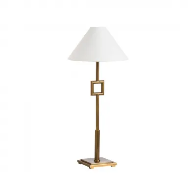 Overhill Aged Brass Table Lamp