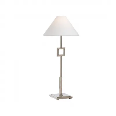 Overhill Polished Nickel Table Lamp