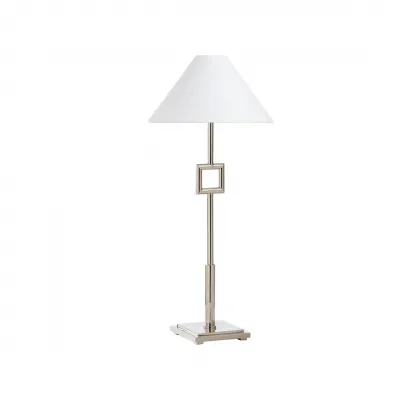 Overhill Polished Nickel Table Lamp