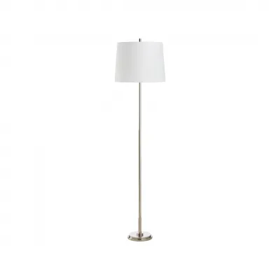 Underwood Polished Nickel Floor Lamp