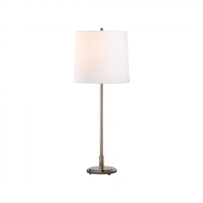 Underwood Polished Nickel Table Lamp