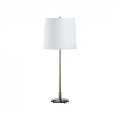 Underwood Polished Nickel Table Lamp