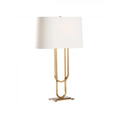 Odeon Aged Brass Table Lamp