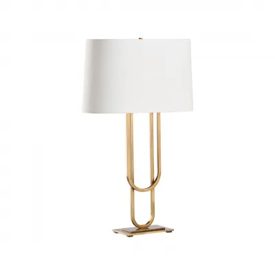 Odeon Aged Brass Table Lamp
