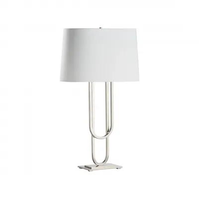 Odeon Polished Nickel Table Lamp