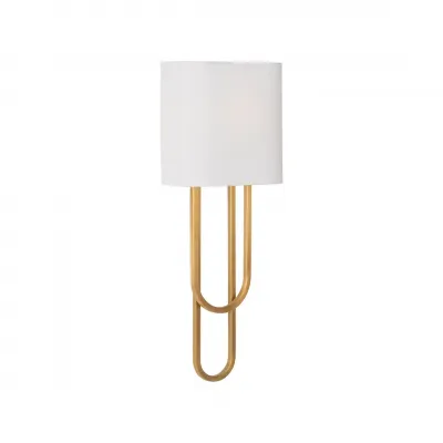 Odeon Aged Brass Sconce